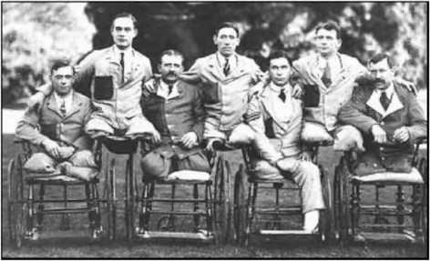 Британские летчики второй мировой войны после ампутаций в военном госпитале